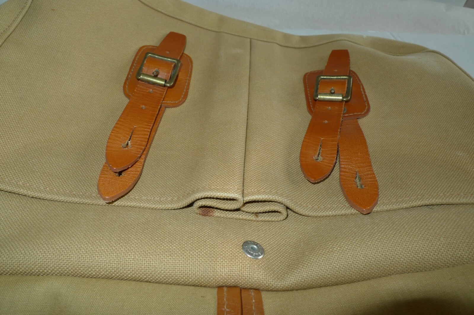 LIDDESDALE – COTTON CANVAS BAG & LINER- MEDIUM SIZE-TARAS STYLE-MADE @ SCOTLAND