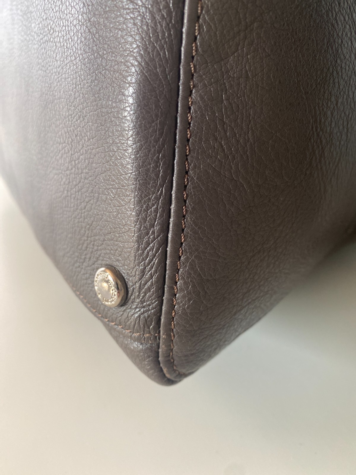 New Leather Testoni Brown Weekender Bag Italian Luxury Travel Duffel NWT