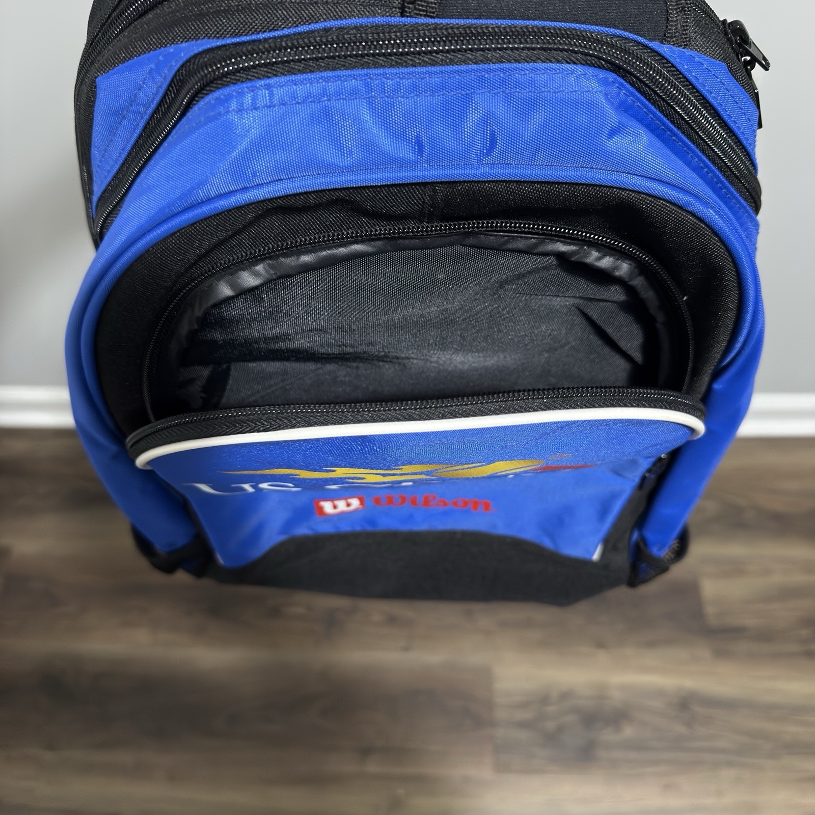Wilson US Open Blue/Black Nylon Backpack