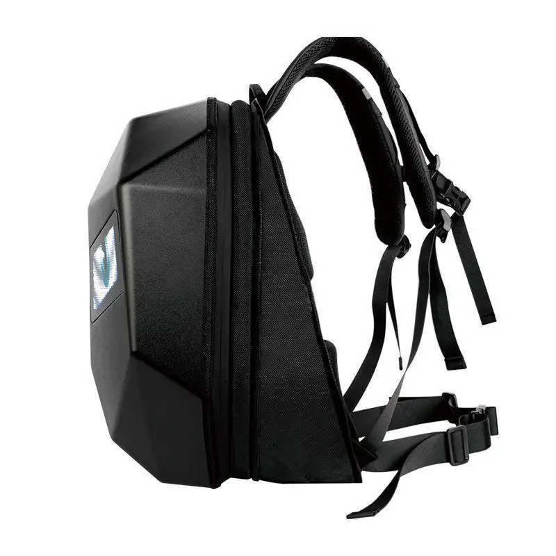 New Led Knight Backpack Motorcycle DIY Backpack Display GIF App Backpack