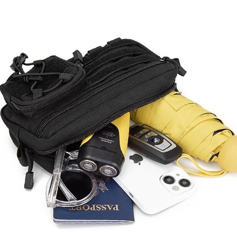 Horizontal Utility Pouch Organizer Bag for Camping Hiking Fishing Outdoor Gear