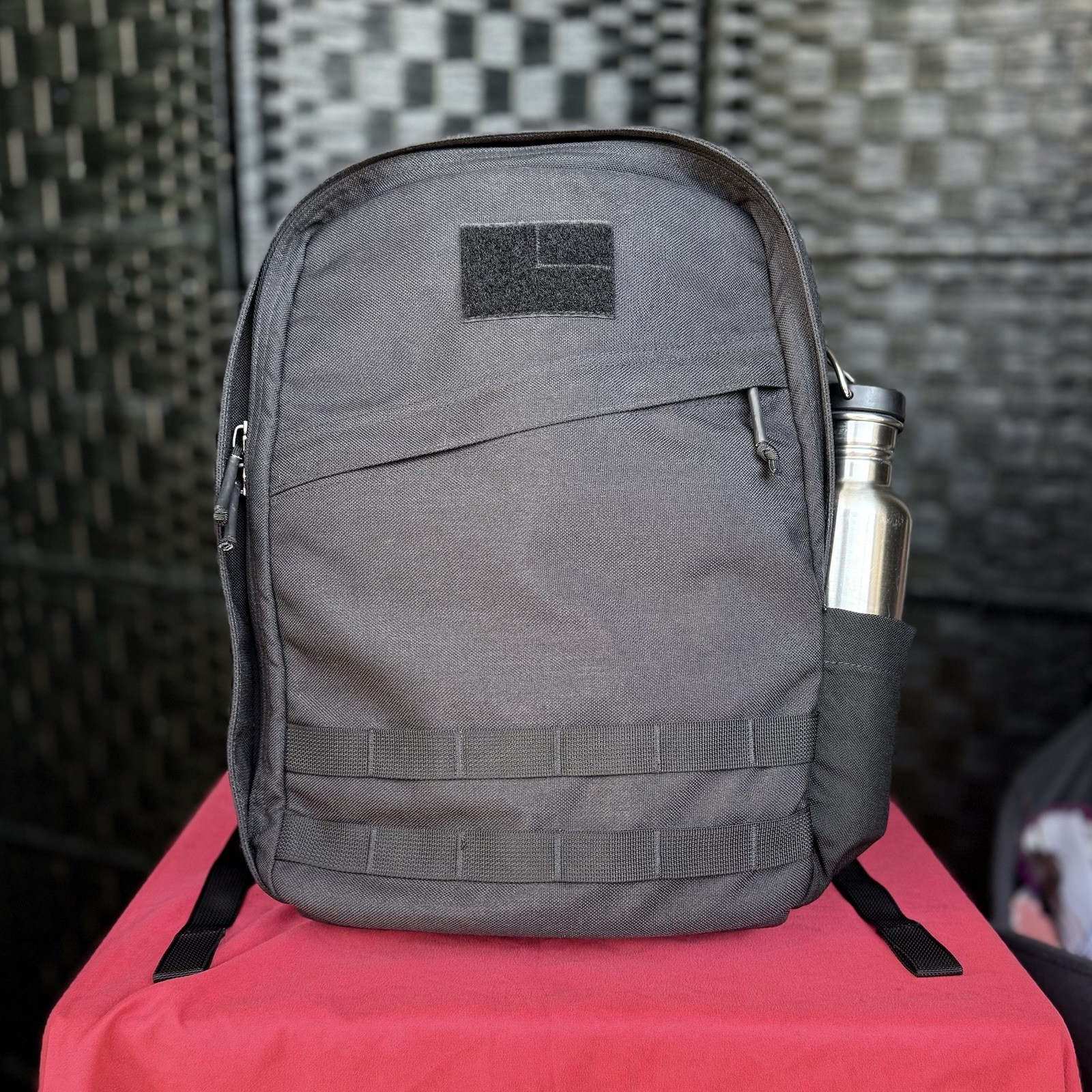 Goruck Echo Full 1000D Cordura Black – Rare Bottle Pocket Mod – USA 🇺🇸