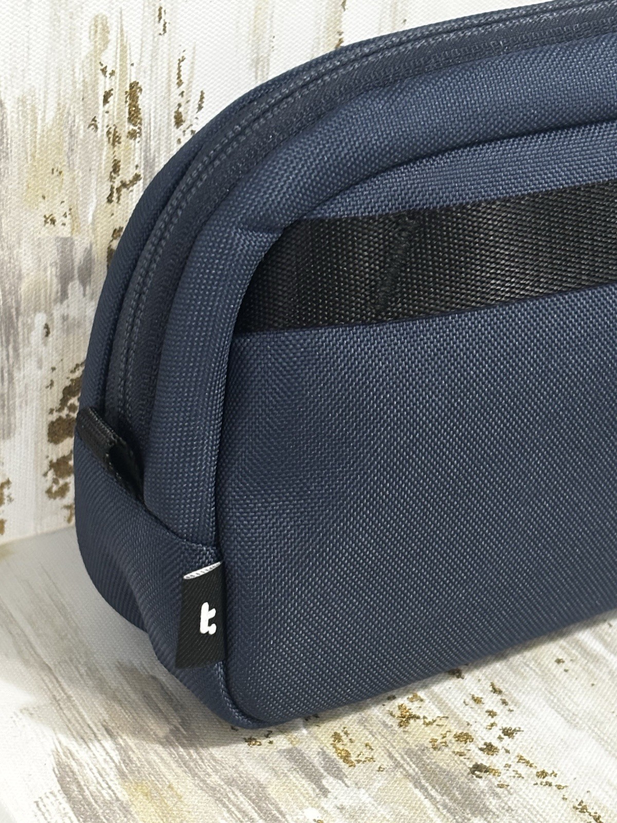 Tomtoc T12M Tech Organizer Travel Cable Electronics Accessory Case Navy NWT