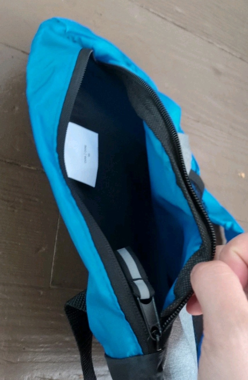 Disney Vacation Club Mickey Mouse Blue Grey Sling Backpack Stay Magical Bag