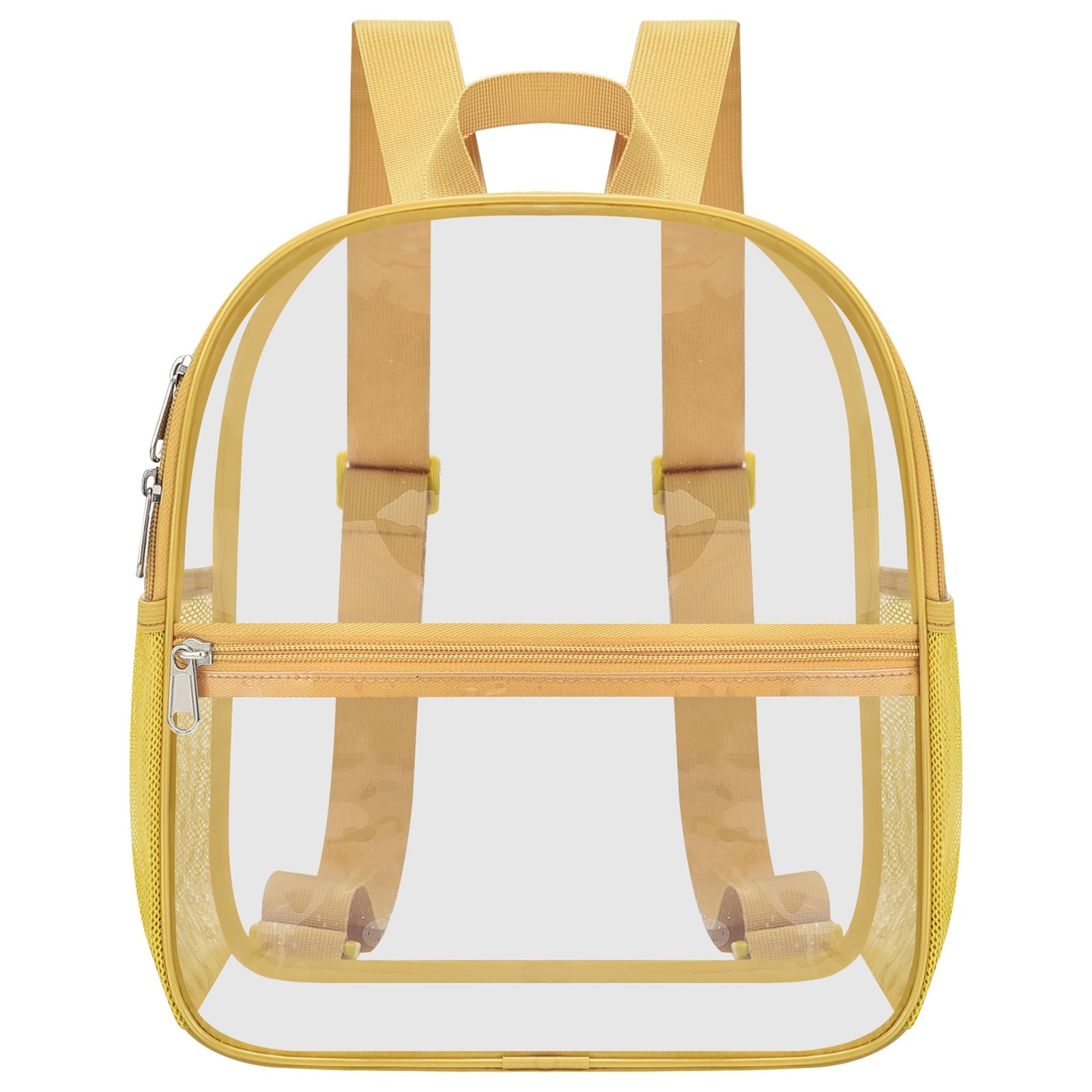 Clear Stadium Backpack Small 12x6x12 Inch Bag Sports Concert Event Work PVC