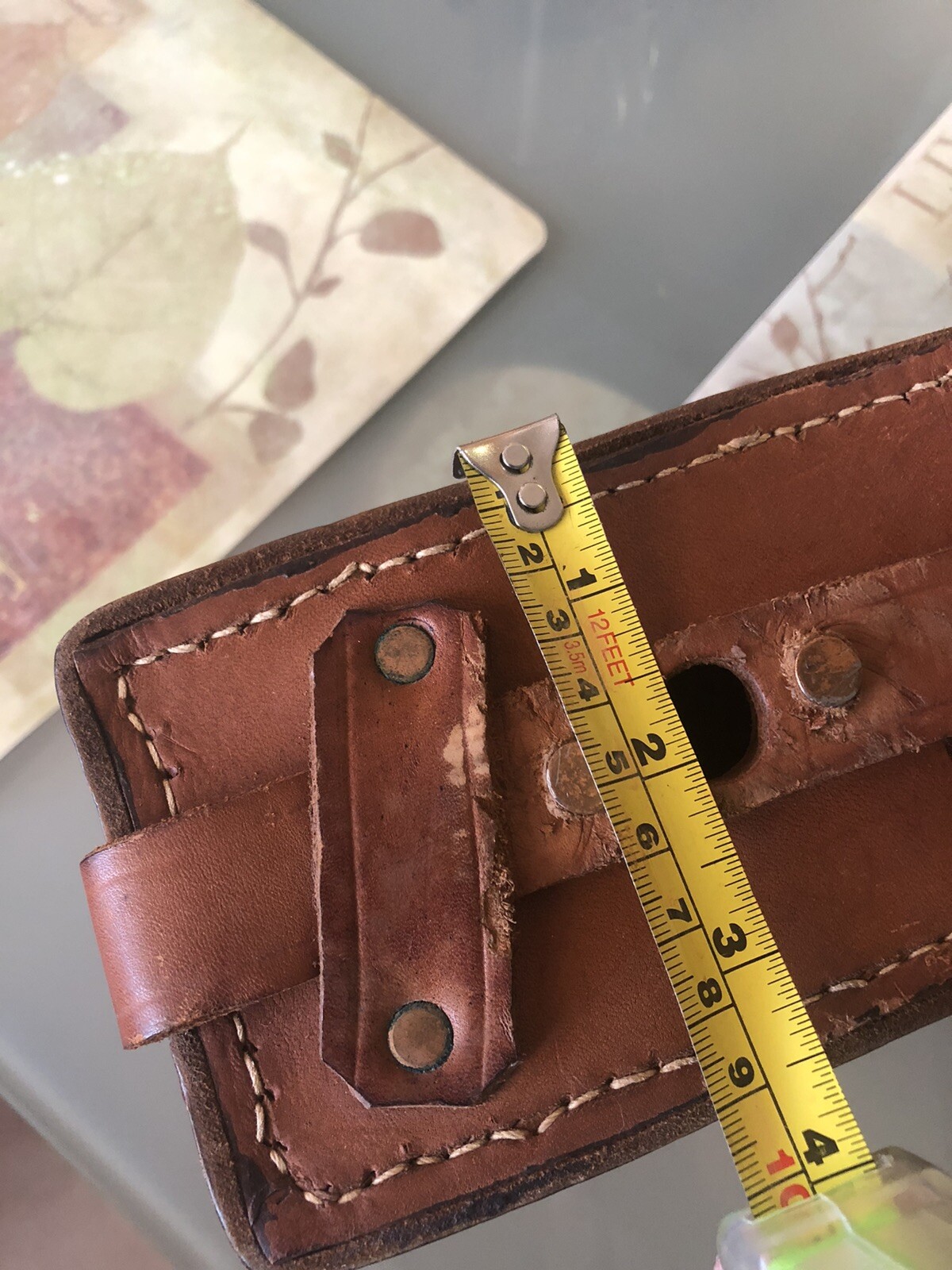 Vintage Stelzig Saddlery Co Cross Rectangular Bag .