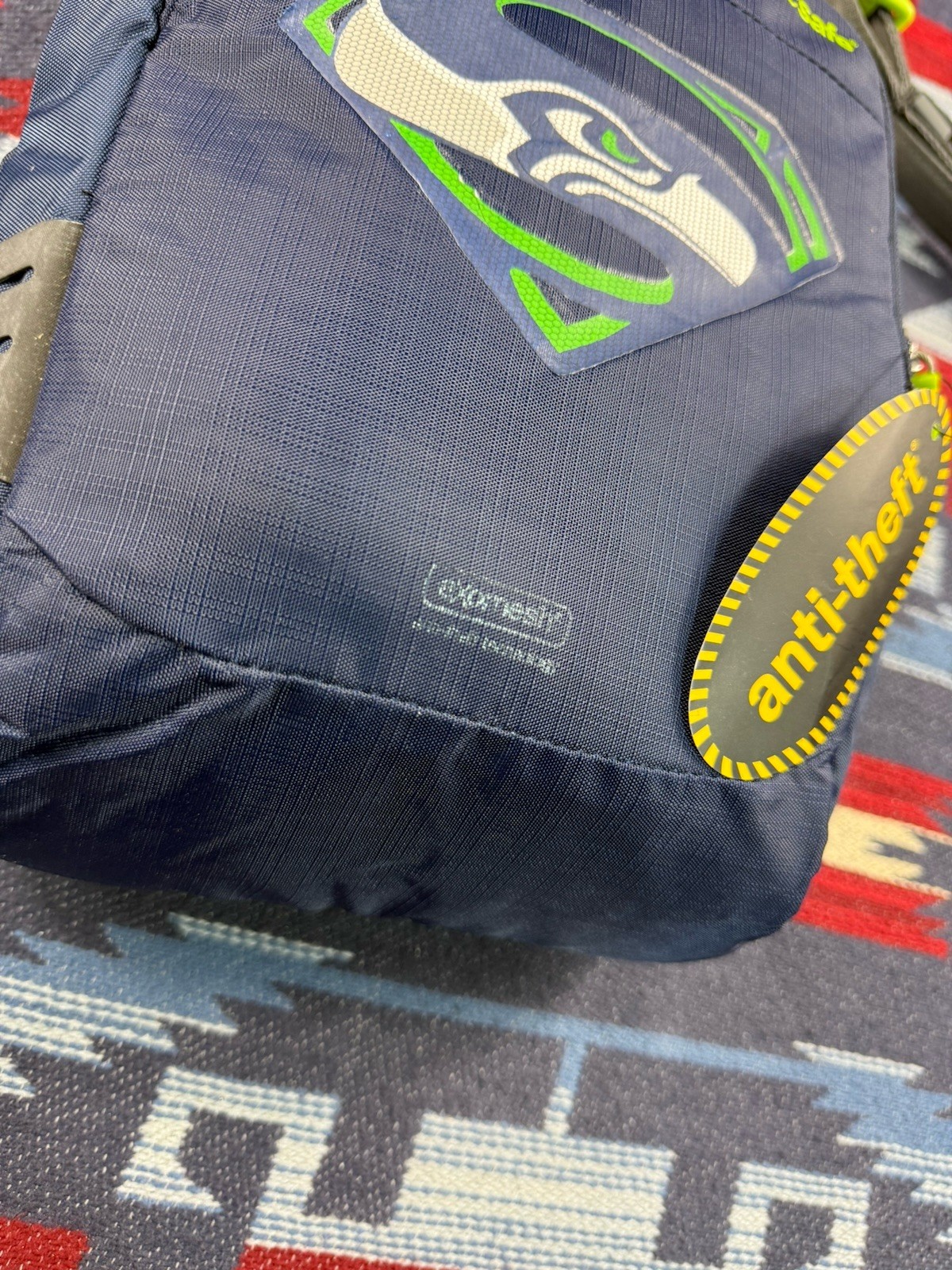 Pacsafe Seahawks Venturesafe 200 GII AntiTheft RFID Crossbody Shoulder Bag Blue