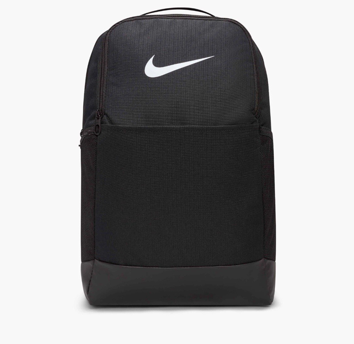 NEW Nike Brasilia Medium School Gym Backpack Book Bag Black/White Logo