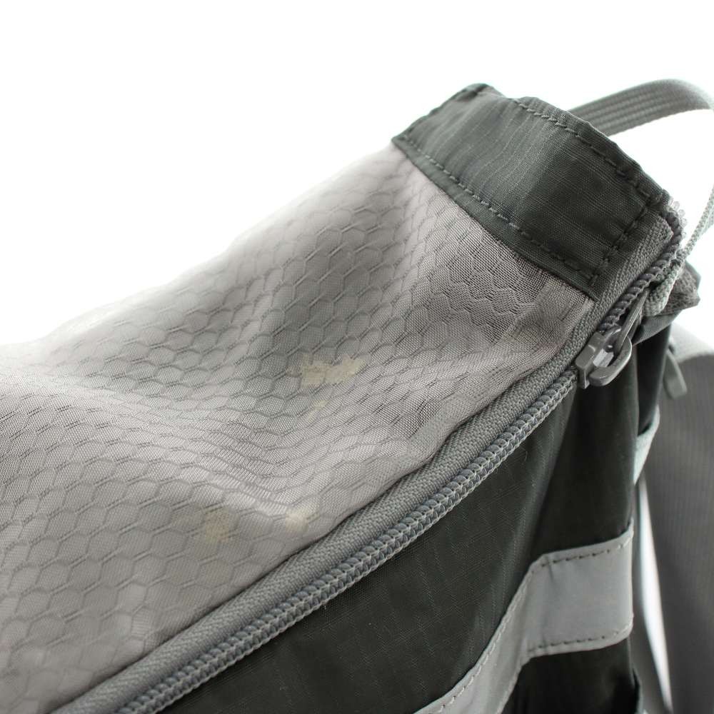 Montbell Men’s Nylon Shoulder Bag Gray AB Condition 27cm x 37cm