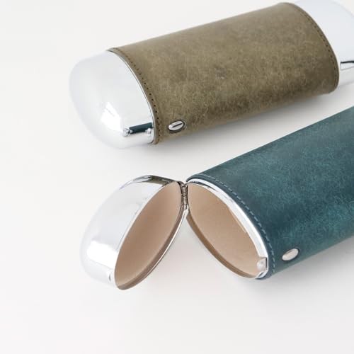 [Slip-on] Glasses Case PB Oval Glasses Case IPV-5401 Petrolio Indigo One Size