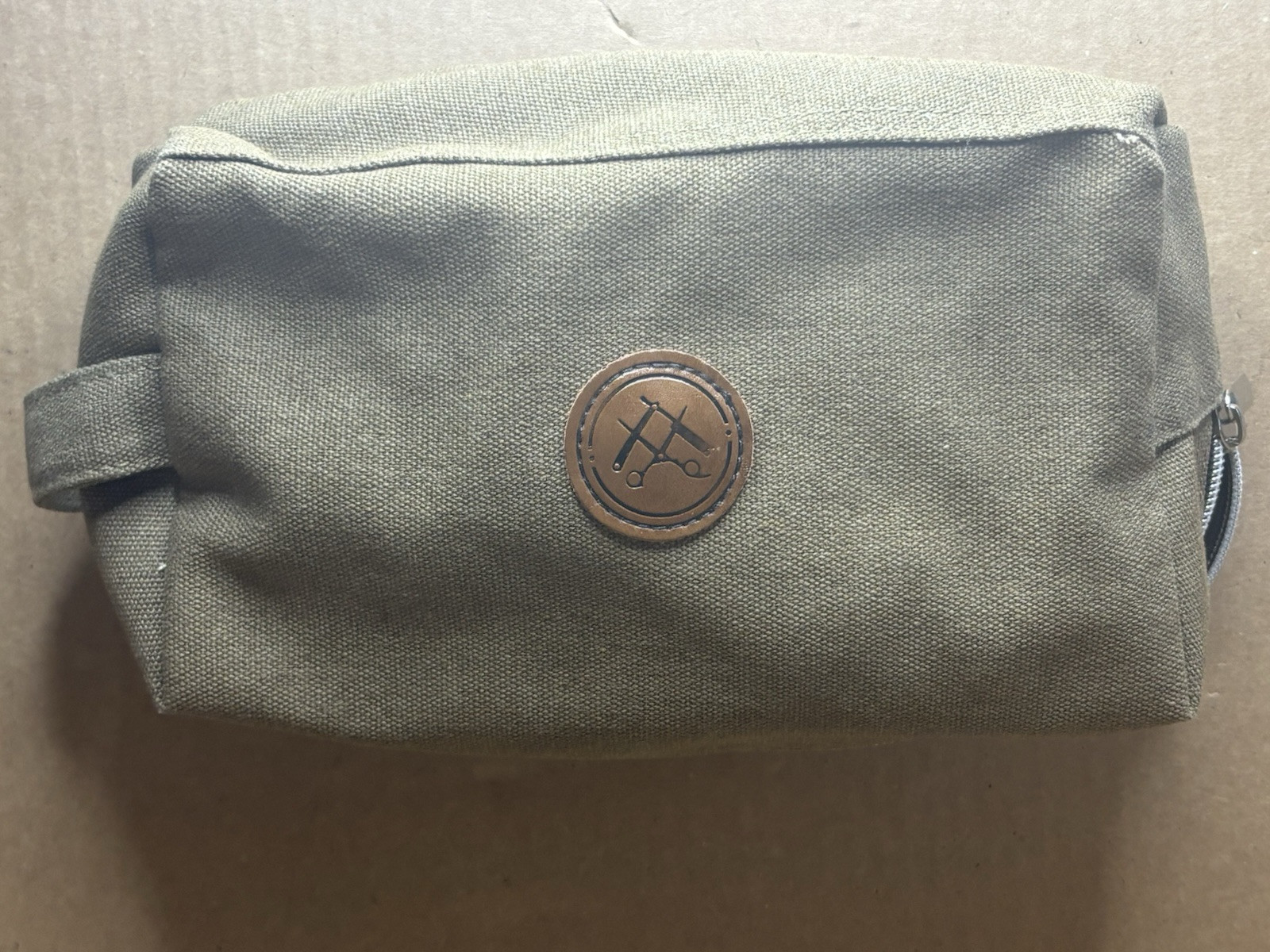 Toiletry Bag Duck Dynasty Travel Wild Willie’s The Trendsetter Beard Khaki Empty