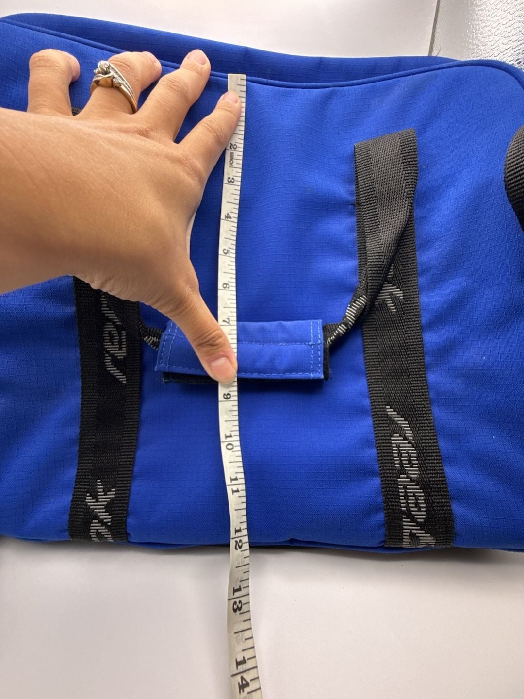 Reebok Royal Blue and Black Laptop Messenger Bag with Carry Handles