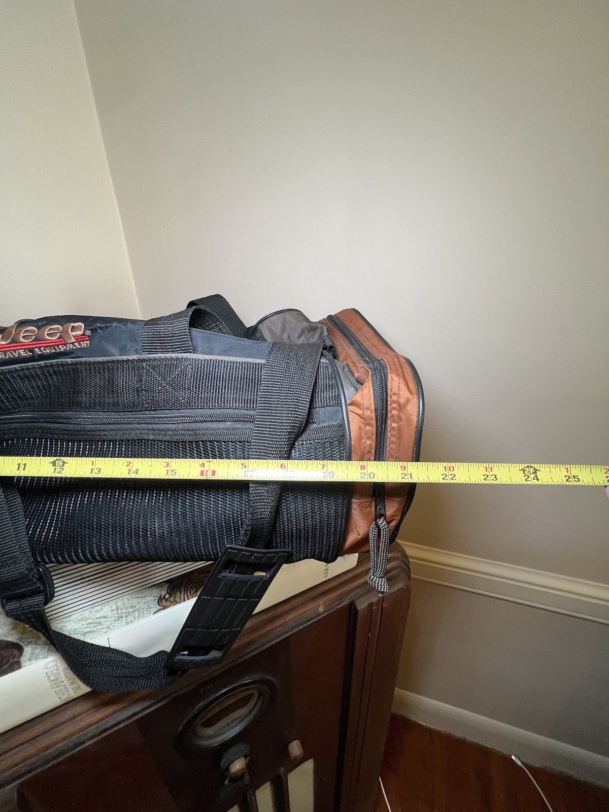 Jeep Travel Equipment Multicolor Duffel Bag Streetwear Gym Travel Vintage 90s