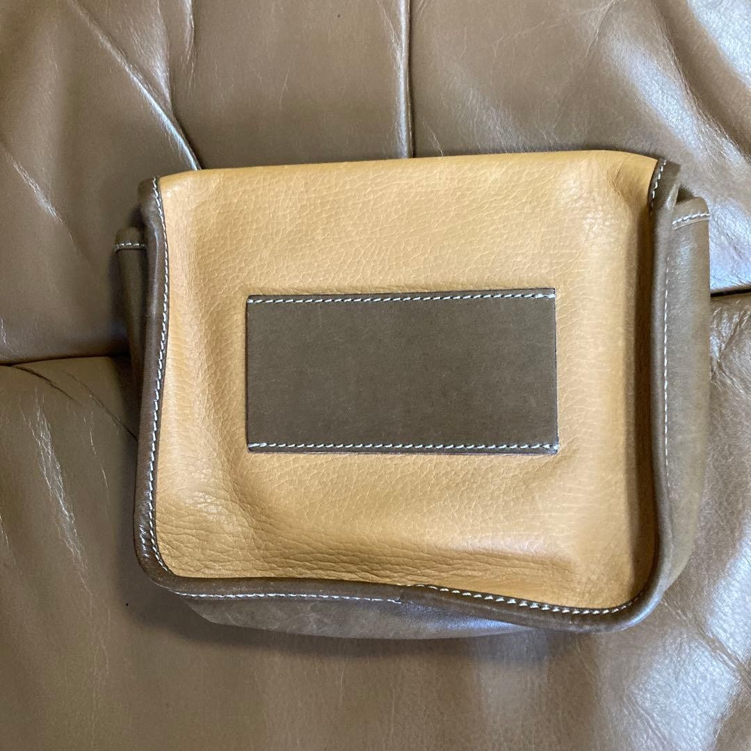 LOEWE Pouch BeigeBrown 23x18cm Clutch