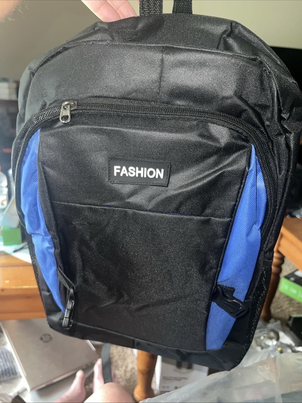 Fashion Bag Sport Black Multi-Compartment Adjustable Backpack – NEW