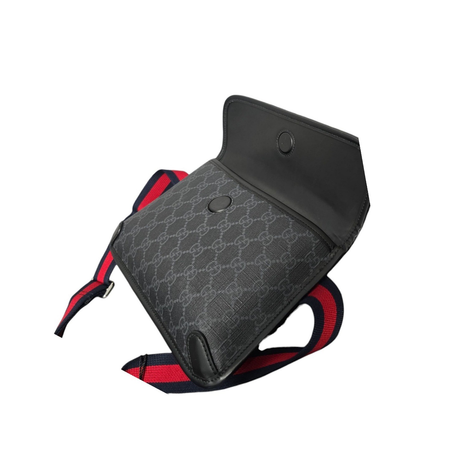 Gucci GG Monogram Web Slim Belt Bag