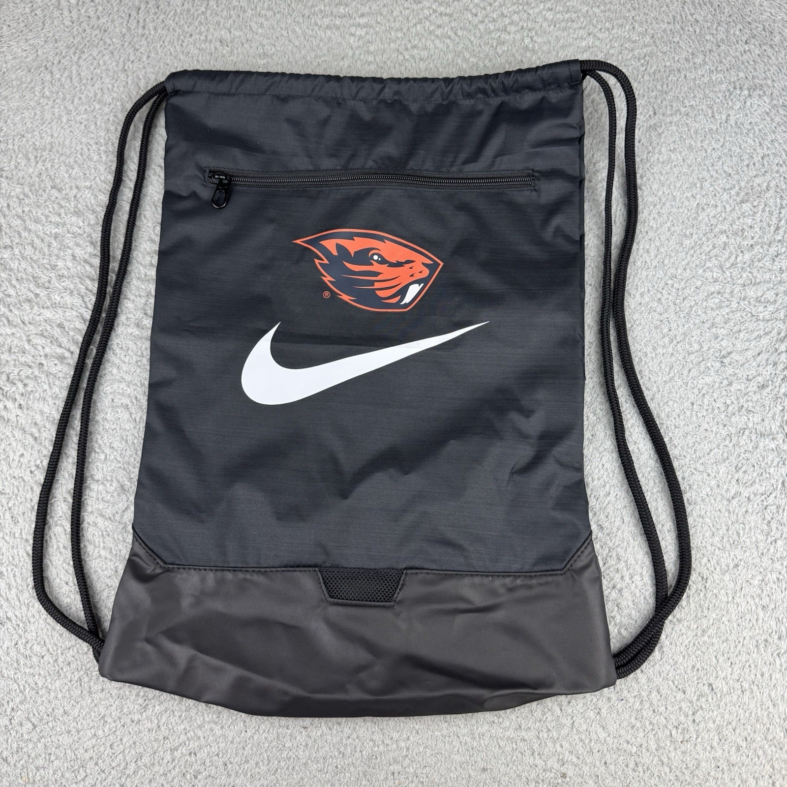 Nike Utility Oregon State Beavers Drawstring Gym Sack Messenger Bag NWOT
