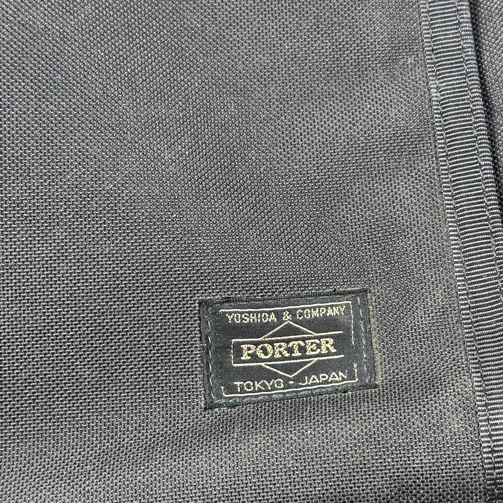 Porter Yoshida & Co. Bag Black CLIP Two-Way Briefcase Ballistic Nylon Japanese