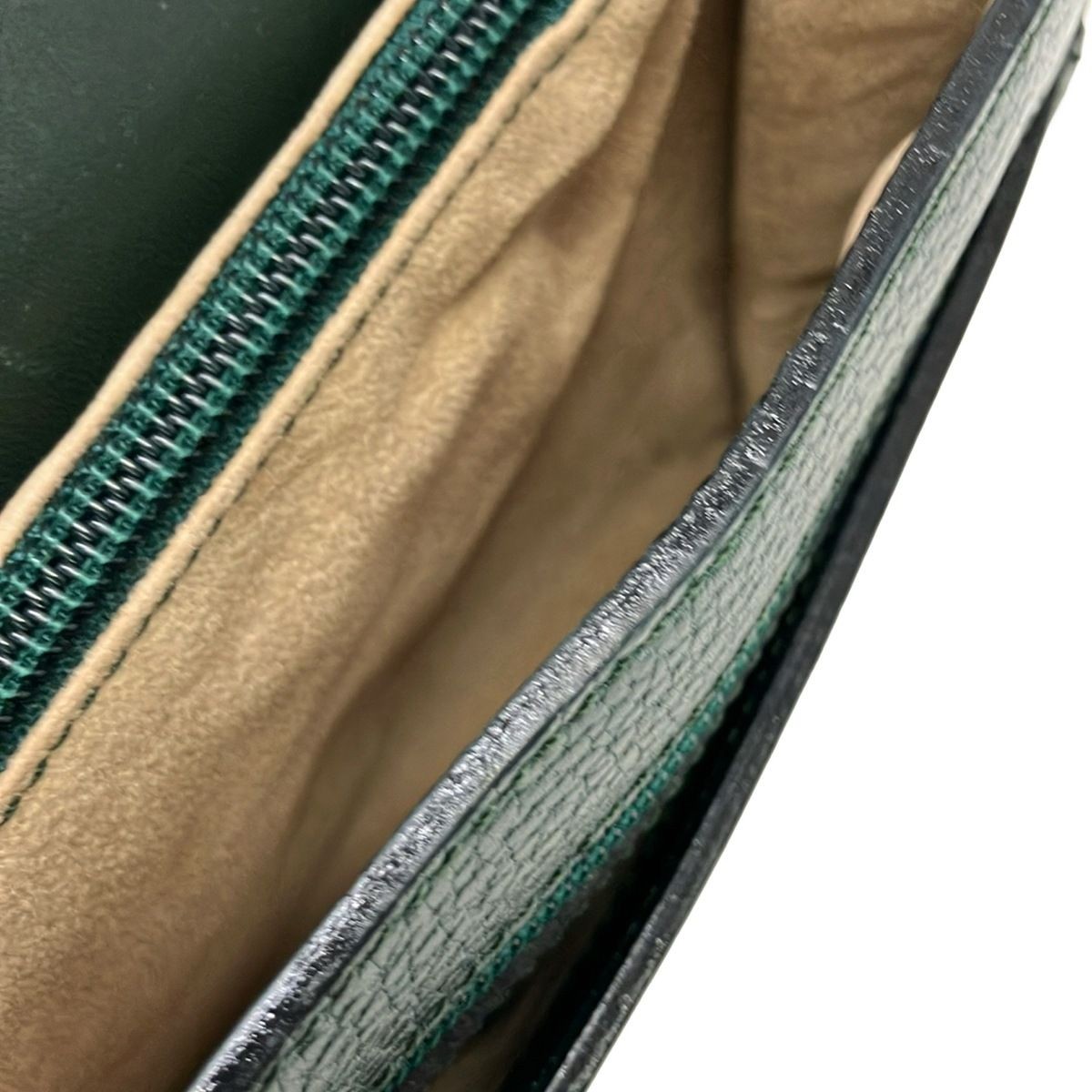 Authentic BALLY Dark Green Leather 2Way Shoulder Bag Approx. 18cm x 27.5cm x 6cm