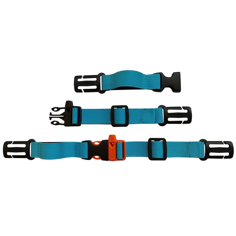 2 Pack Backpack Chest Strap Nylon 3/4 Inch Webbing Chest Belt-Backpack Sternu…