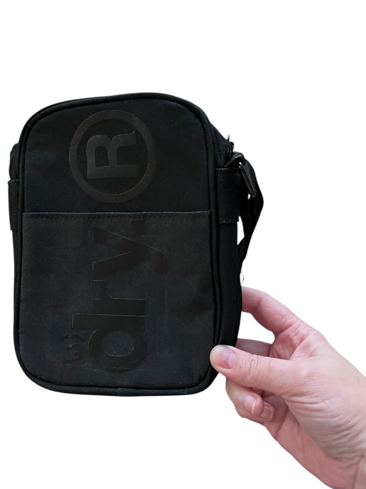 SuperDry Crossbody Bag Black 8.5×6.5”