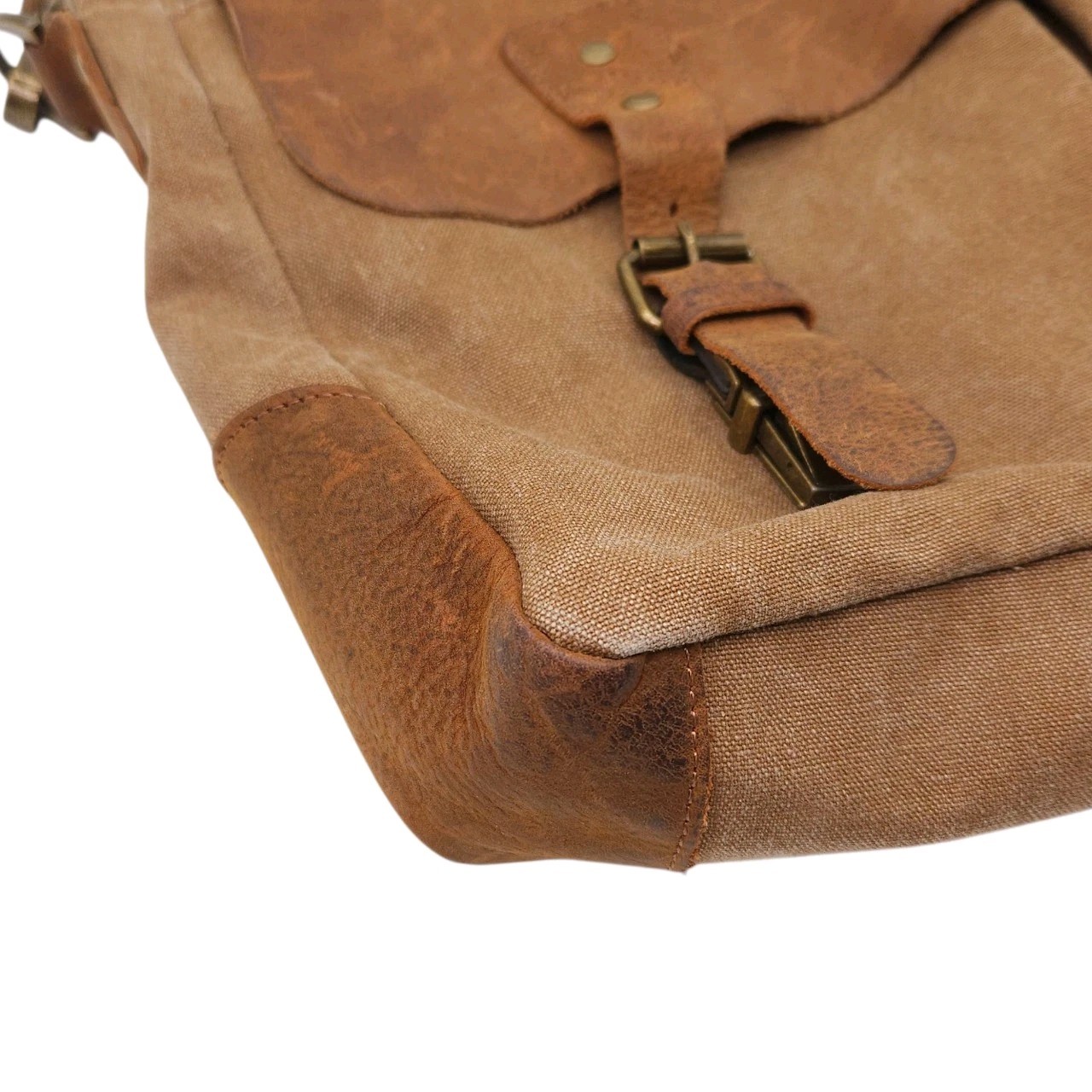 Wilson’s Leather Briefcase Messenger Laptop Carry Bag Brown Travel School Work