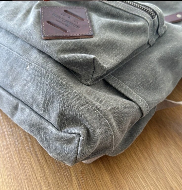 Bradley Mountain Muir Pack Waxed Canvas Backpack Made in the USA…Free Shipping