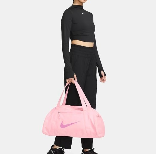 Nike Gym Club Duffle Bag 24L Medium Soft Pink Shoulder Training Sports Bag