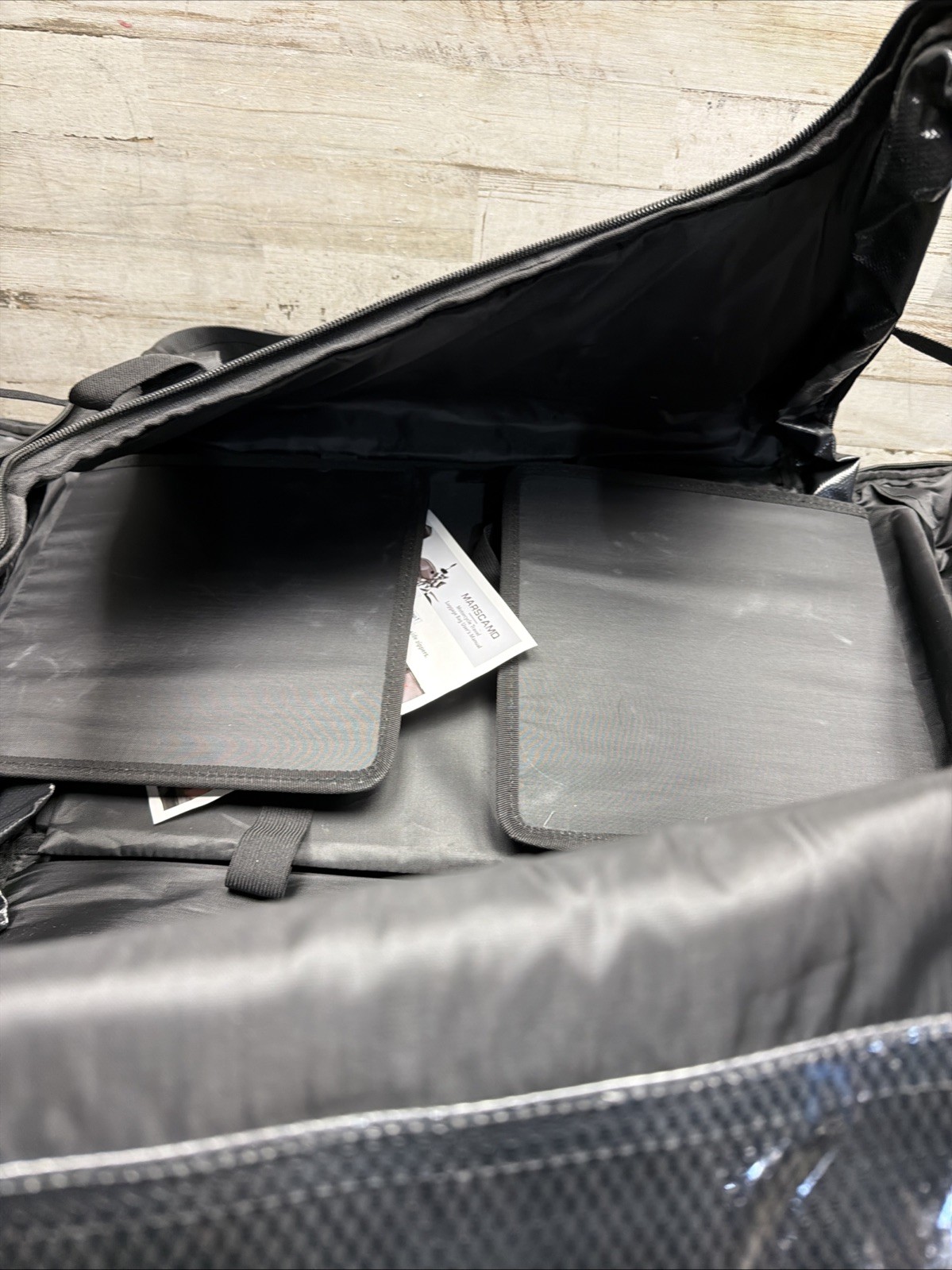 Marscamd Waterproof Motorcycle Tail Luggage Bag, 48L-64L Expandable