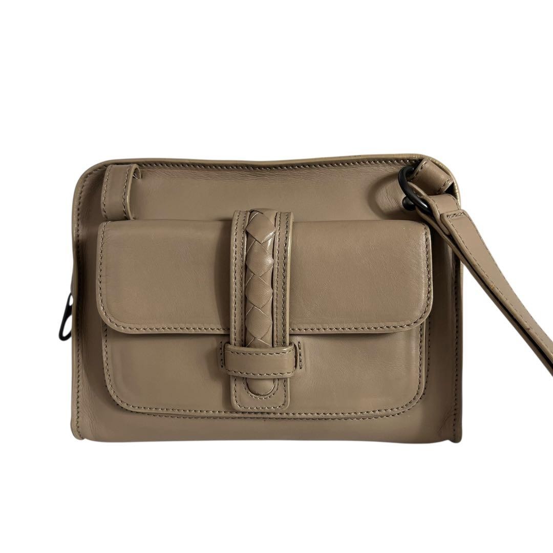 Bottega Veneta Leather Intrecciato Second Bag Pouch Men’s Clutch 13x18cm