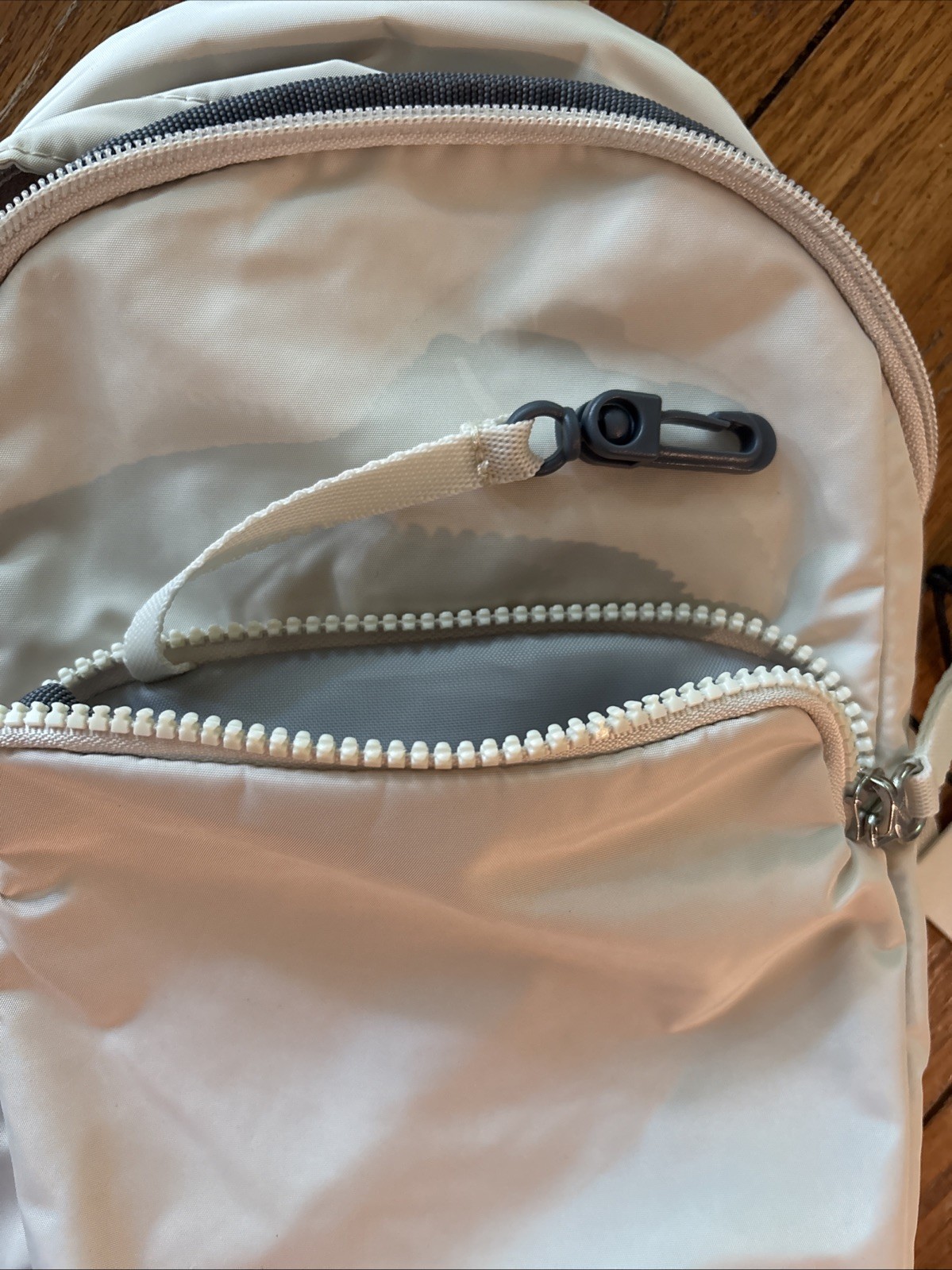 NWT New Adidas Essentials 2 Sling Cream Beige Crossbody Unisex MSRP $45