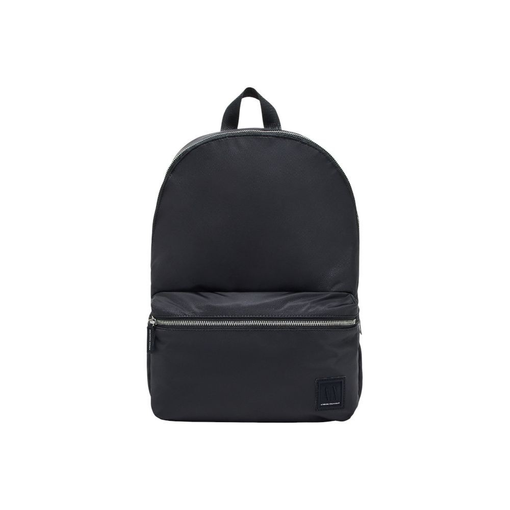 Armani Exchange Black Polyamide Backpack 100% Authentic