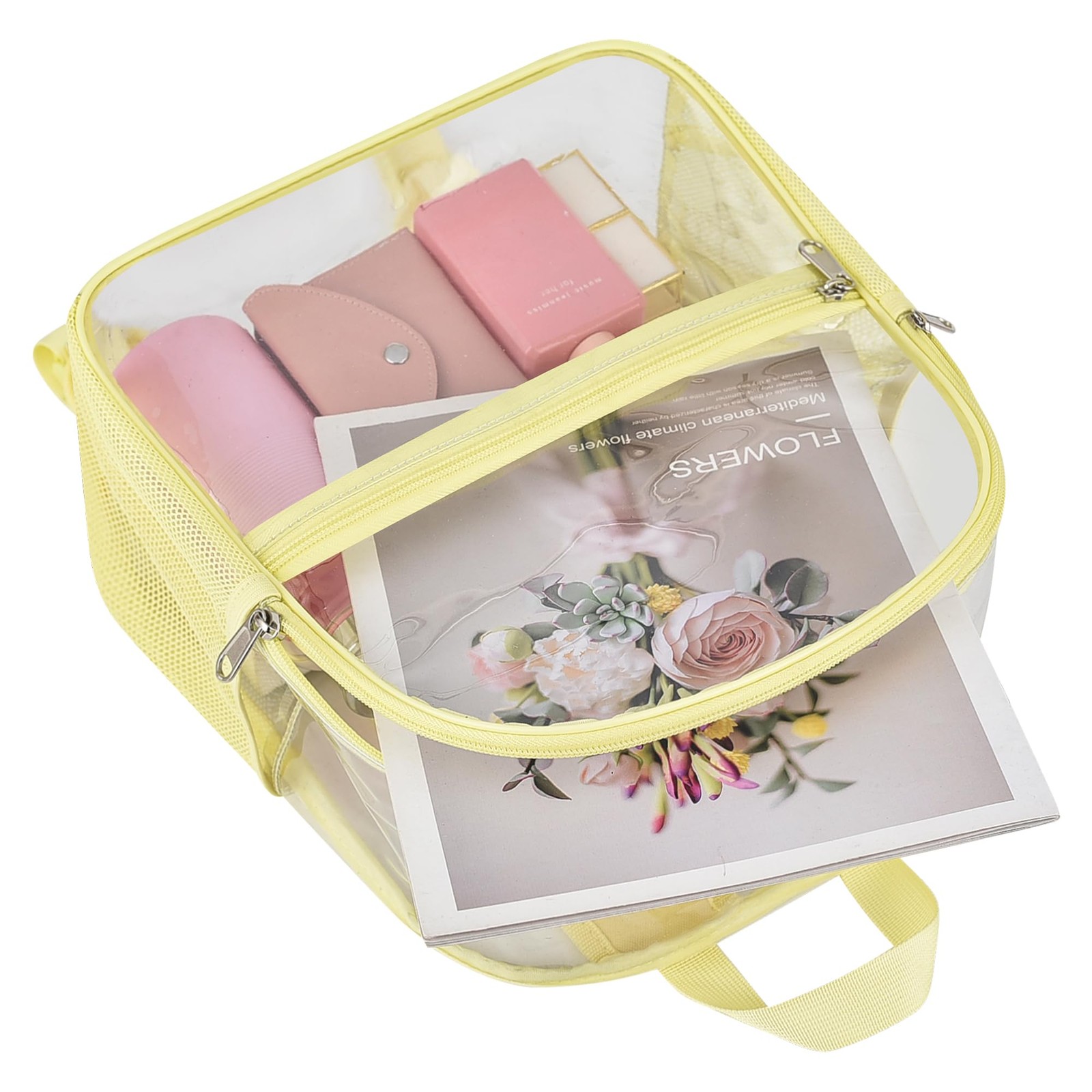 12x6x12 Inch Clear Stadium Backpack Waterproof Concert Sports Work Bag