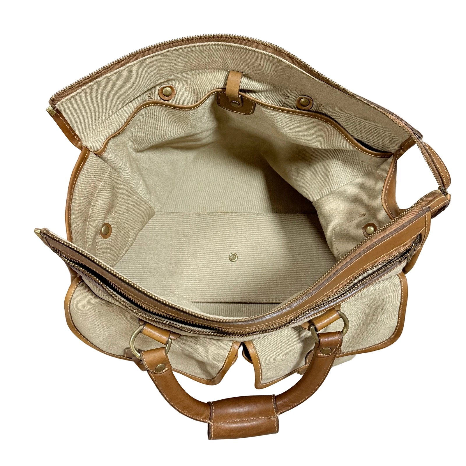 Vintage Ghurka Chestnut Duffel Bag