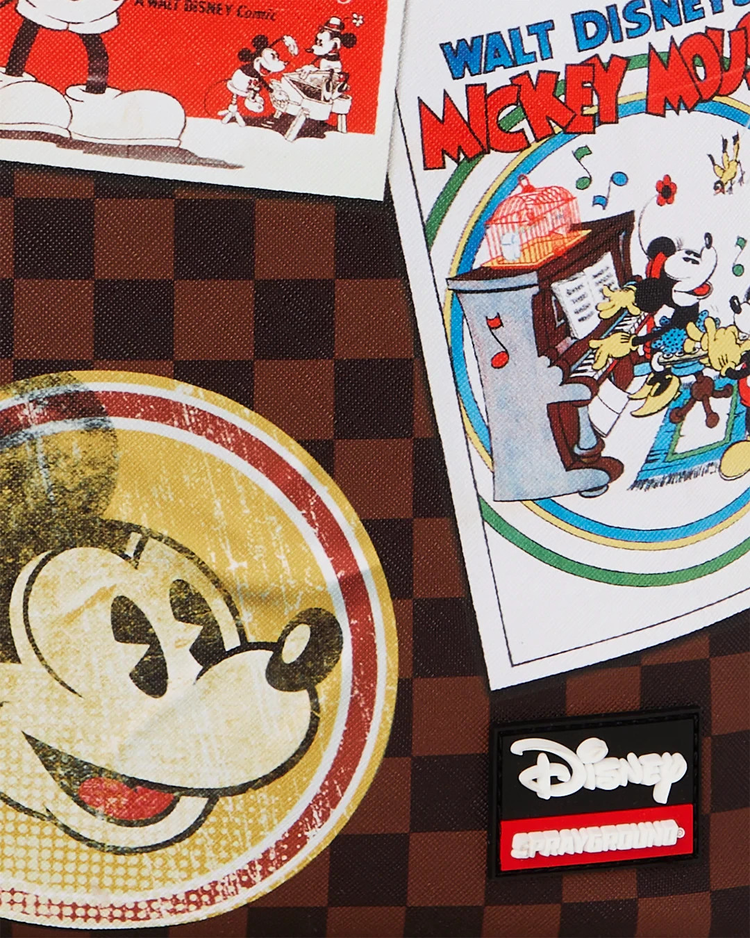 Sprayground x Disney Mickey Mogul Backpack🔥New Black Bookbag Large School Bag