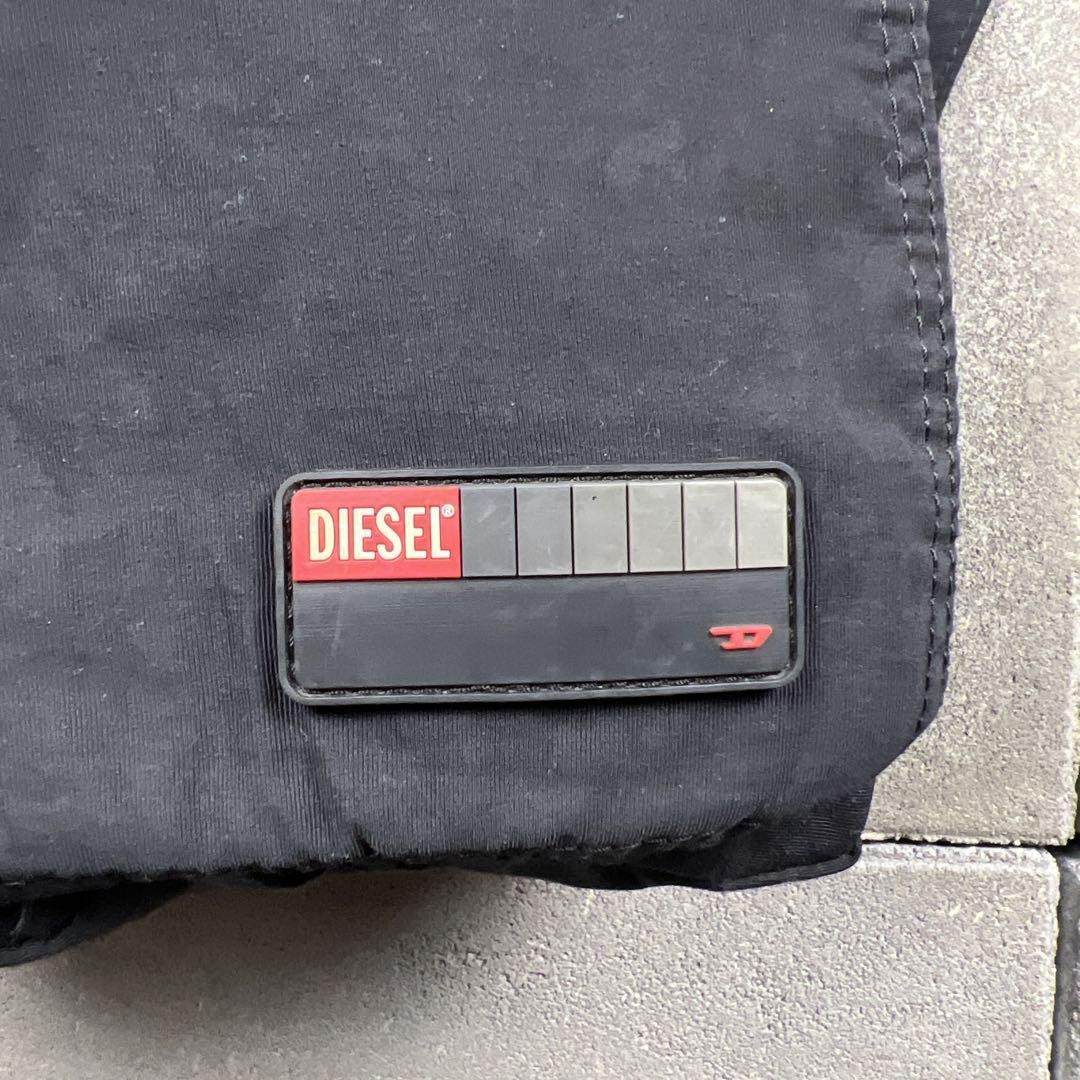 Diesel Men 00S Archive One Shoulder Bag Black 22x9x18cm Luxury Casual Italian
