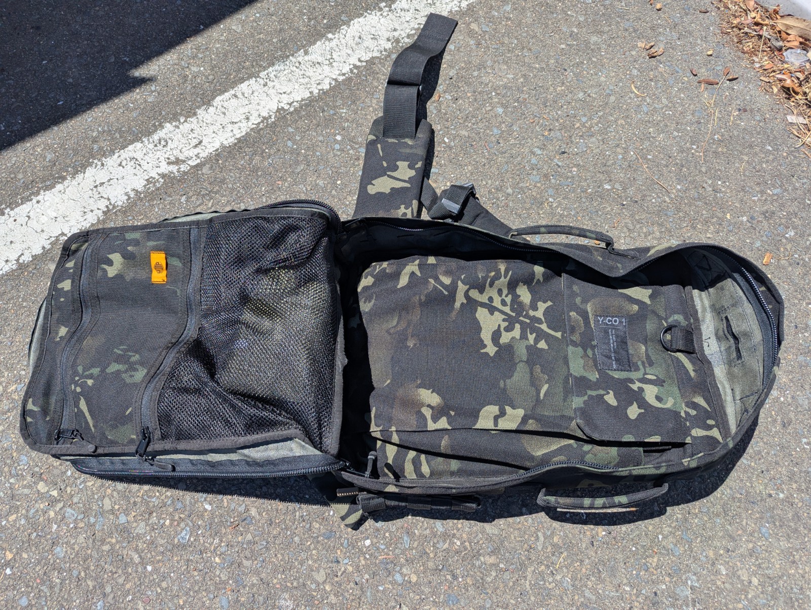 YOMP Y-CO 1 Rucking Backpack – Multicam Black