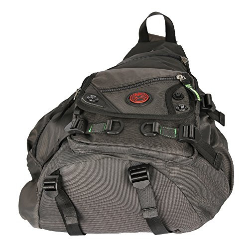 Large Sling Bag Laptop Backpack Cross Body Messenger Bag Shoulder A-black