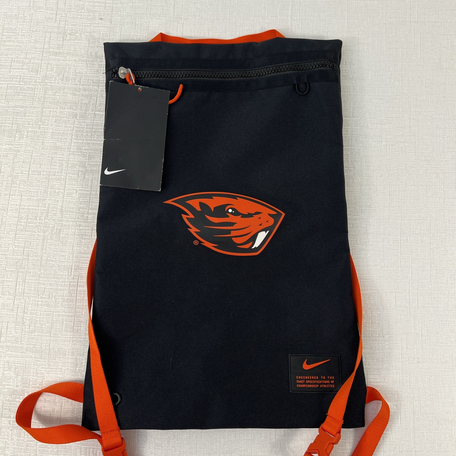 Nike Utility Oregon State Beavers Drawstring Gym Sack Messenger Bag NWT