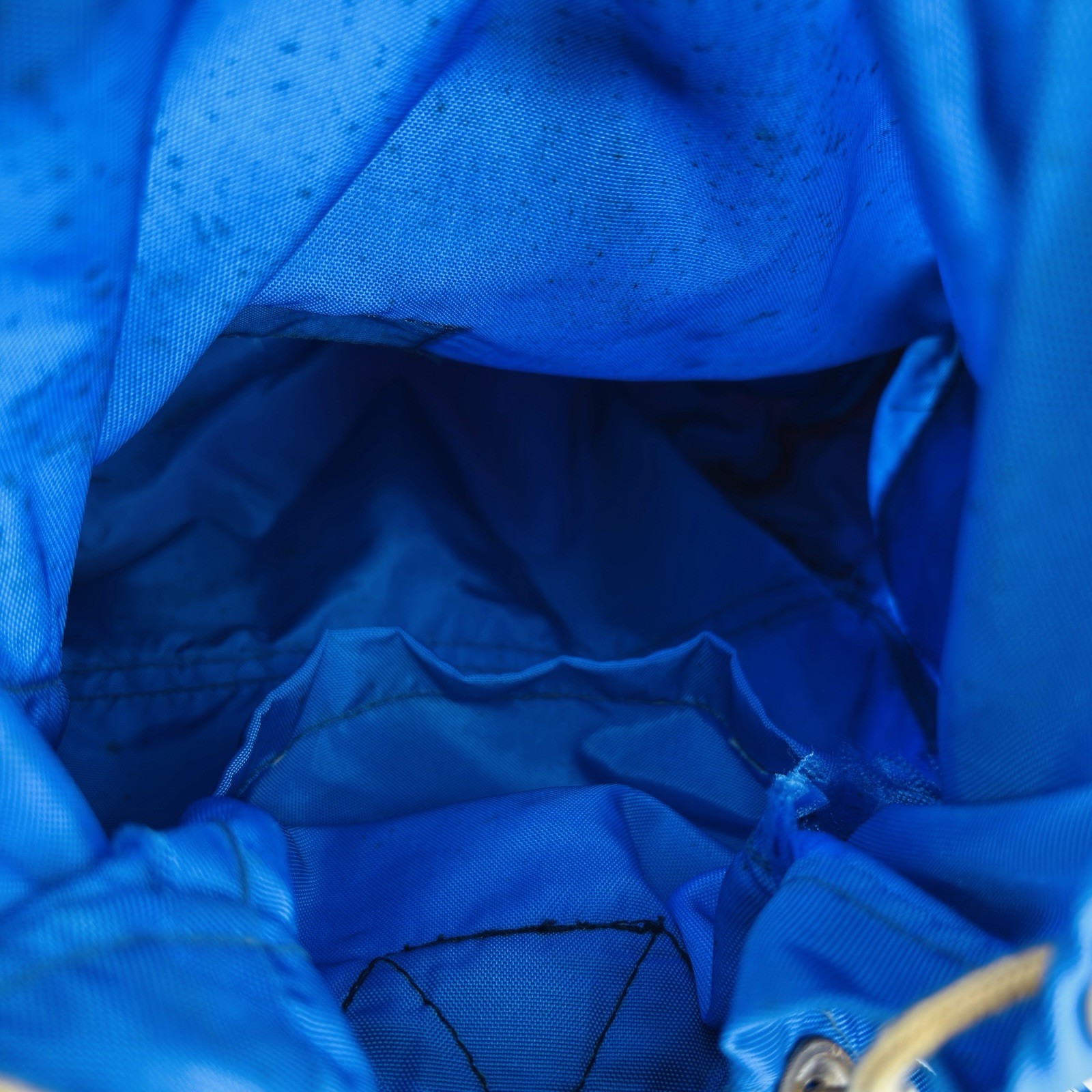 70s-80s Vintage The North Face Brown Label Blue Red Nylon Daypack Backpack