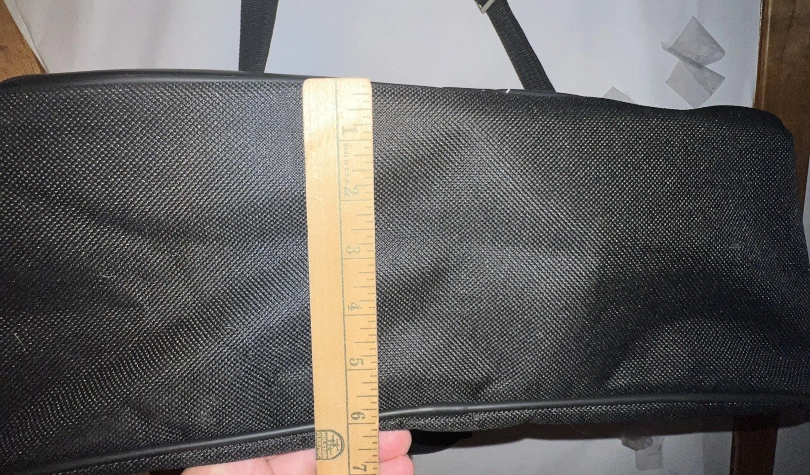 Jeep Authentic Messenger Bag Black Tool Equipment Shoulder Carry Bag Satchel Zip