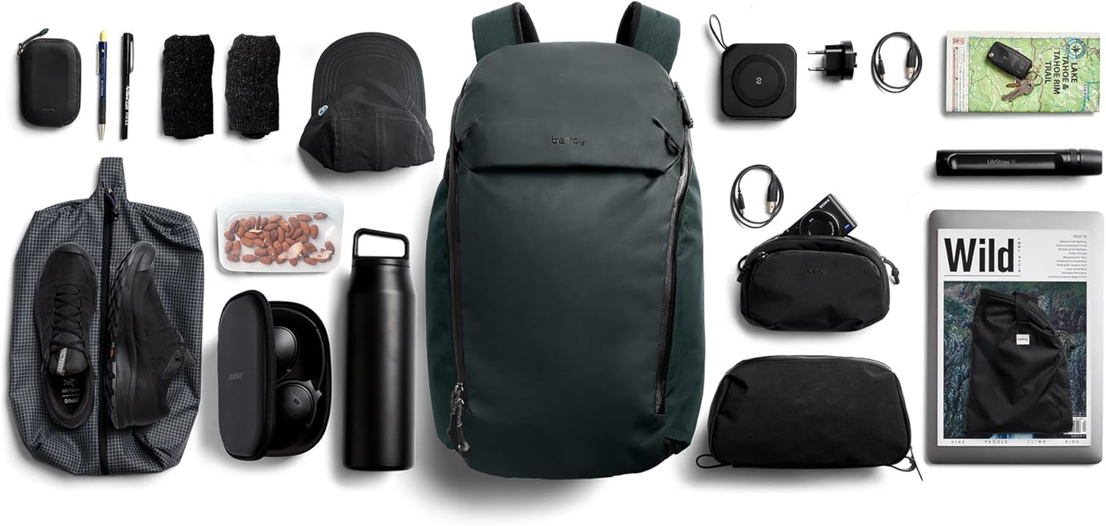 Venture Travel Pack: 26L Backpack with Laptop Sleeve & Bonus Tote Bag