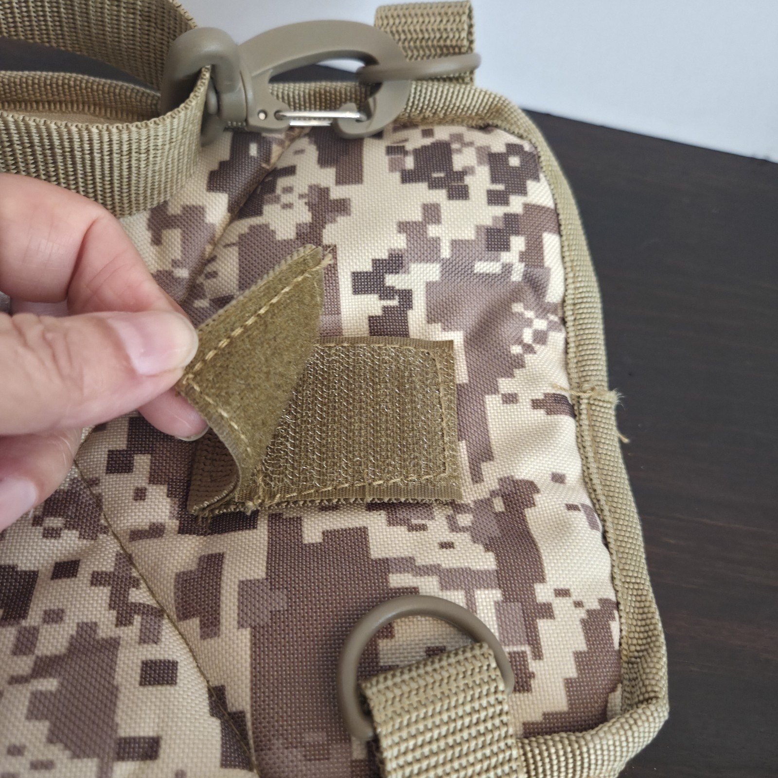 East West USA Tactical Shoulder Sling Trail Walker Utility Bag RTC517 Desert Cam