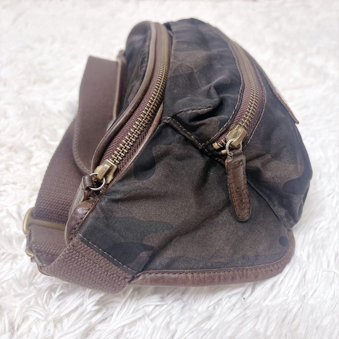 Felisi Camouflage Nylon Leather Crossbody Bag Men’s Model 799 Excellent