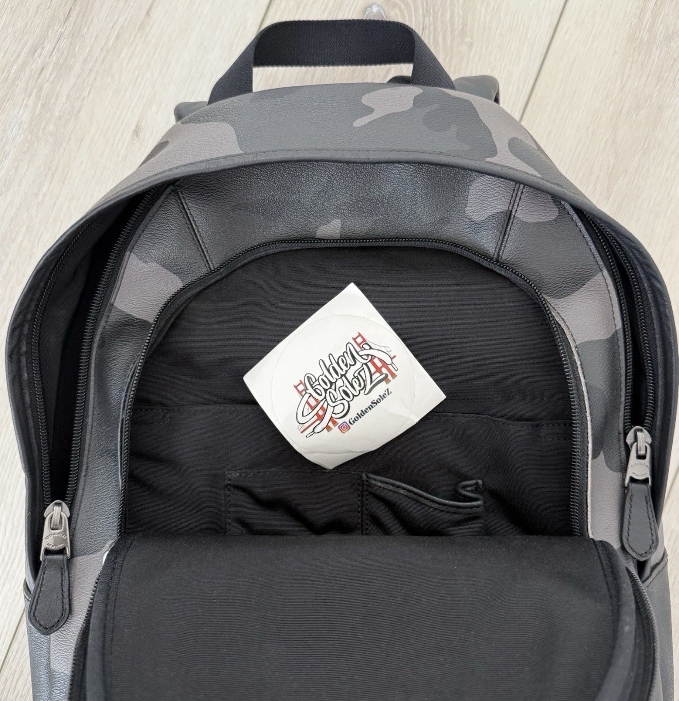 Coach Backpack with Camo Print RETAIL $550