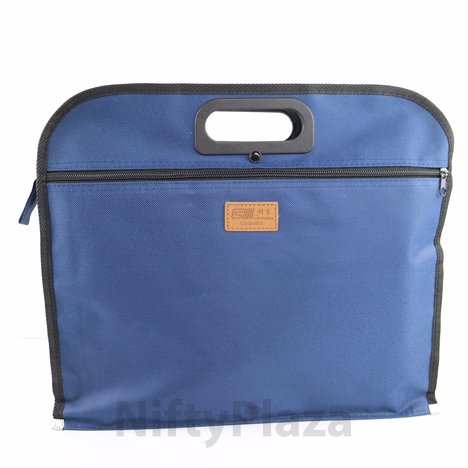 Business Documents holder Zipper Bag Men’s Soft Tote Casual Handbag A4 Documents