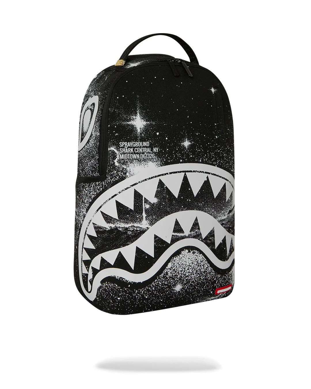 Sprayground SHARK CENTRAL OVERSPRAY Backpack🔥New Black Bookbag Large School Bag