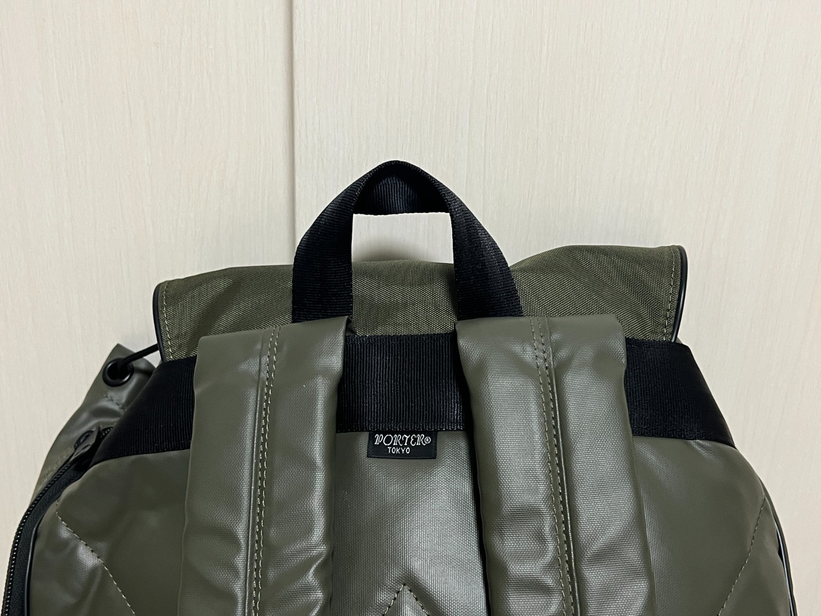 PORTER yoshida nylon backpack Olive green used JAPAN