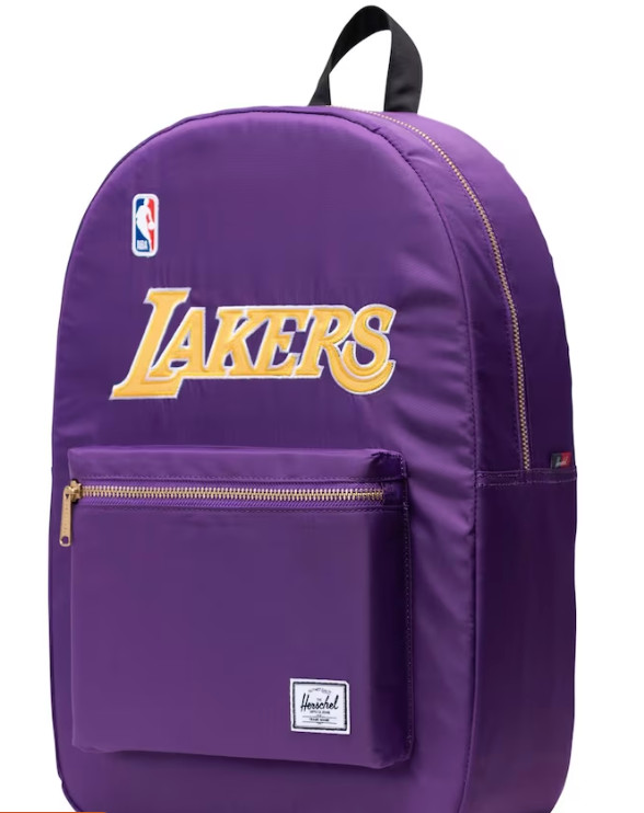Los Angeles Lakers Herschel Supply Co. Settlement Satin Backpack – Brand New