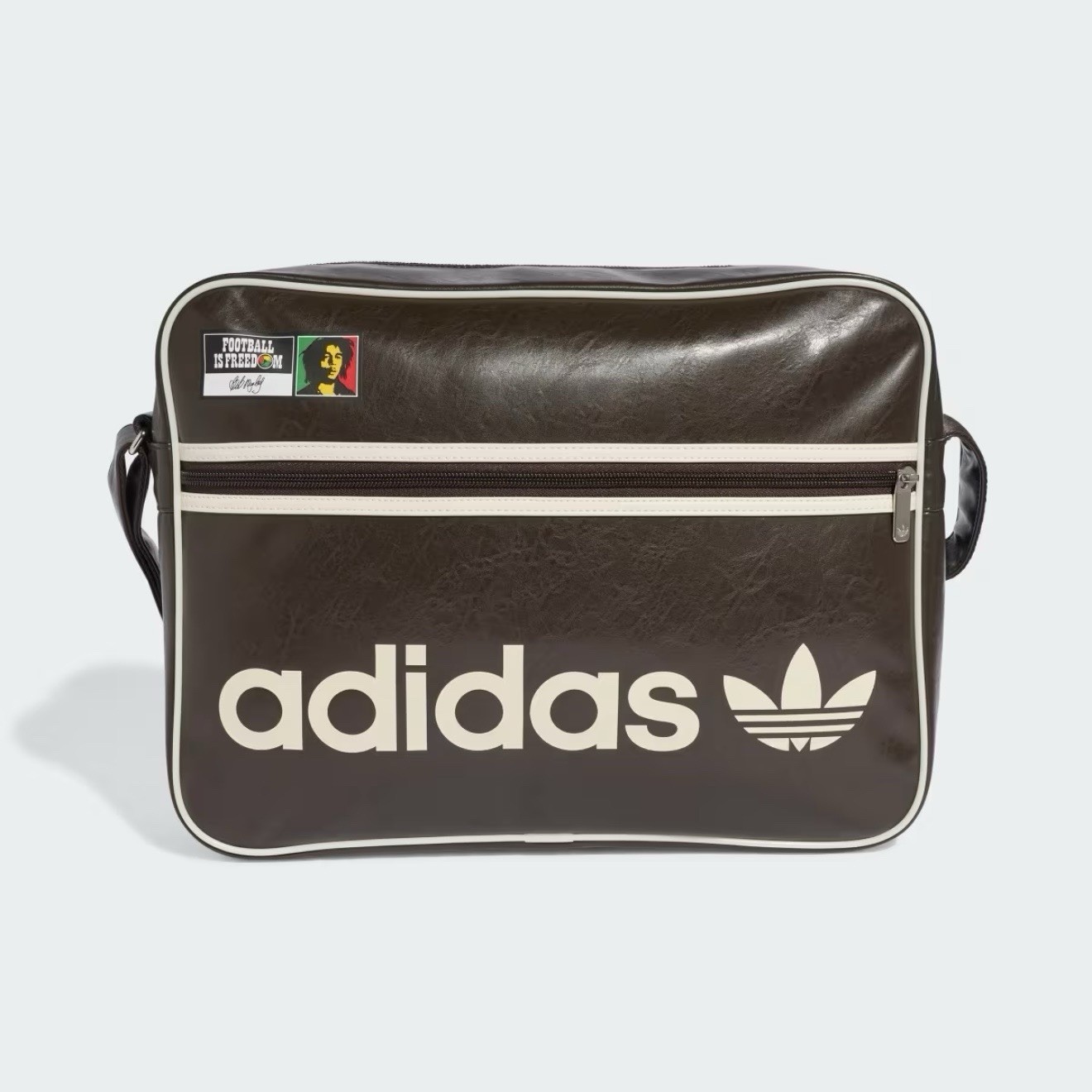 Adidas The Jamaica x Bob Marley ‘Football Is Freedom’ Bag (Brown/ White) KD8452